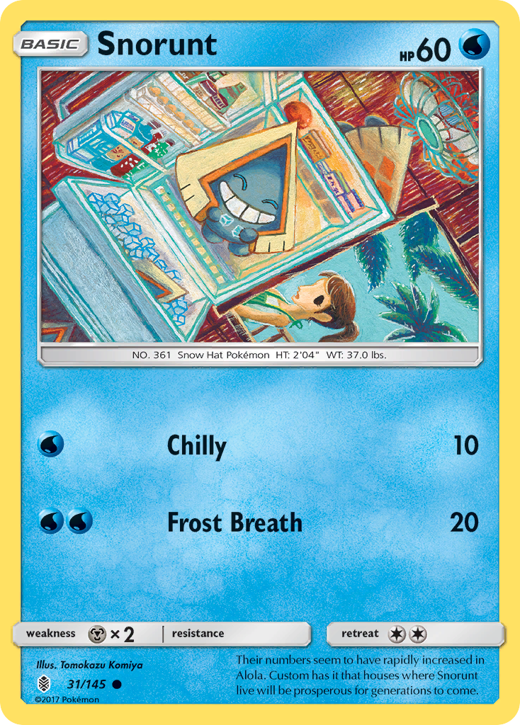 Guardians Rising Snorunt #31/145